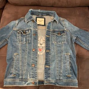 RARE Abercrombie jean jacket